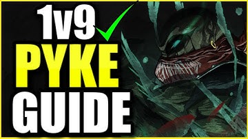 THIS is how you 1v9 every game as Pyke Support .... (PYKE GUIDE)