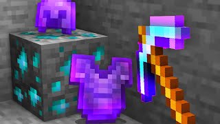 Minecraft, But Ores Drop OP Items...