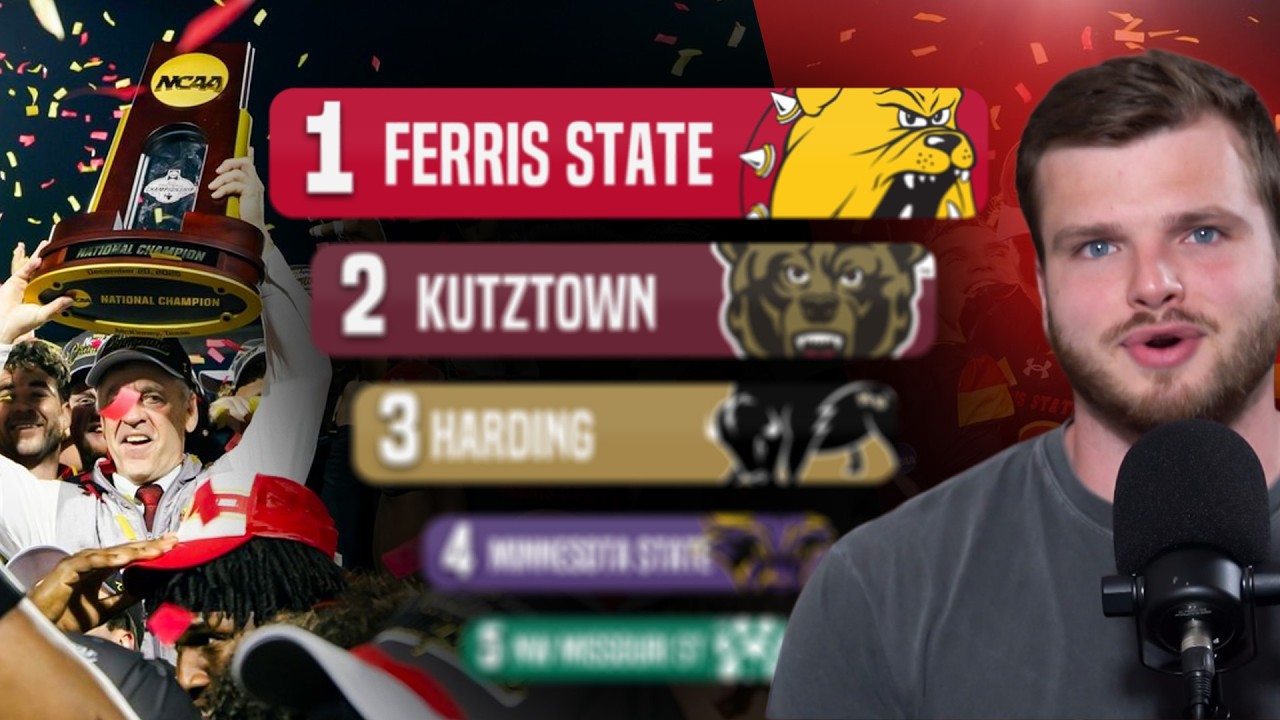 My Honest Reaction to the D2 Football Top 10