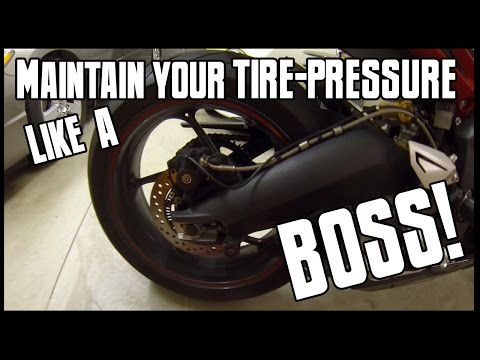 Maintain Your Motorcycle Tire Pressure Like A Boss!