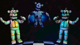 картинка: 👊 СЕКРЕТНЫЙ АНИМАТРОНИК - ГОЛДЕН ФРЕДДИ - Five Nights at Freddy's Sister Location Теории и Секреты