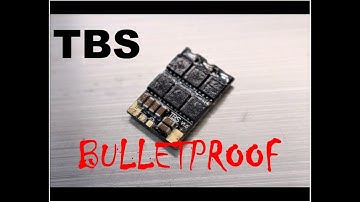 TBS BulletProof BLHeli S 25A ESC "Mini Review"