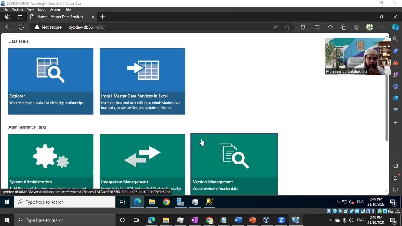 How to share Master Data Services Entities(Data) Using Views in SQL Server 2022.