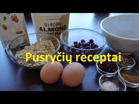 Video: Mažo kaloringumo pusryčiai svorio metimui