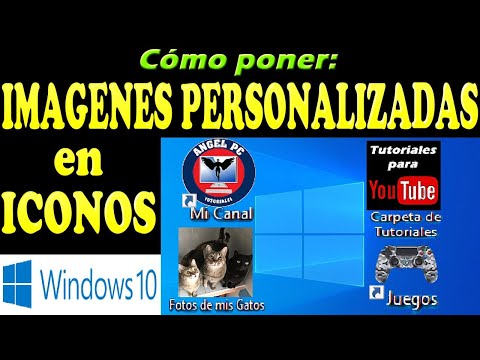 Video: Iconos Para Carpetas De Windows 10: Cómo Personalizar, Cambiar Un Icono, Instalarlo, Eliminar Una Flecha, Crear Un Acceso Directo, Etc
