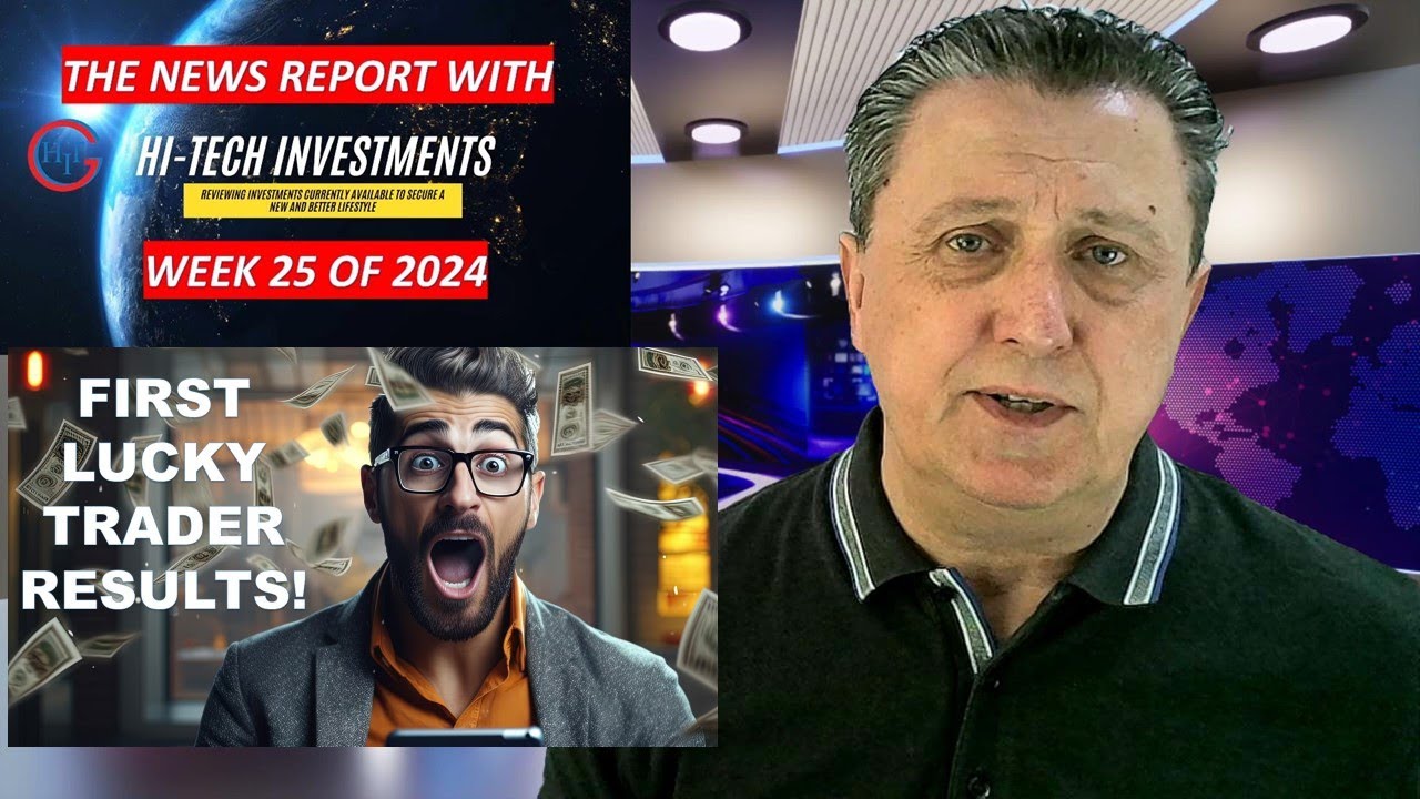WEEK 25 NEWS STUDIO HI TECH INVESTMENTS FIRST LUCKY TRADER EA Week 25 news studio hi tech investments first lucky trader ea