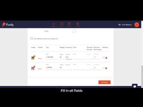 Firefly Account signup tutorial