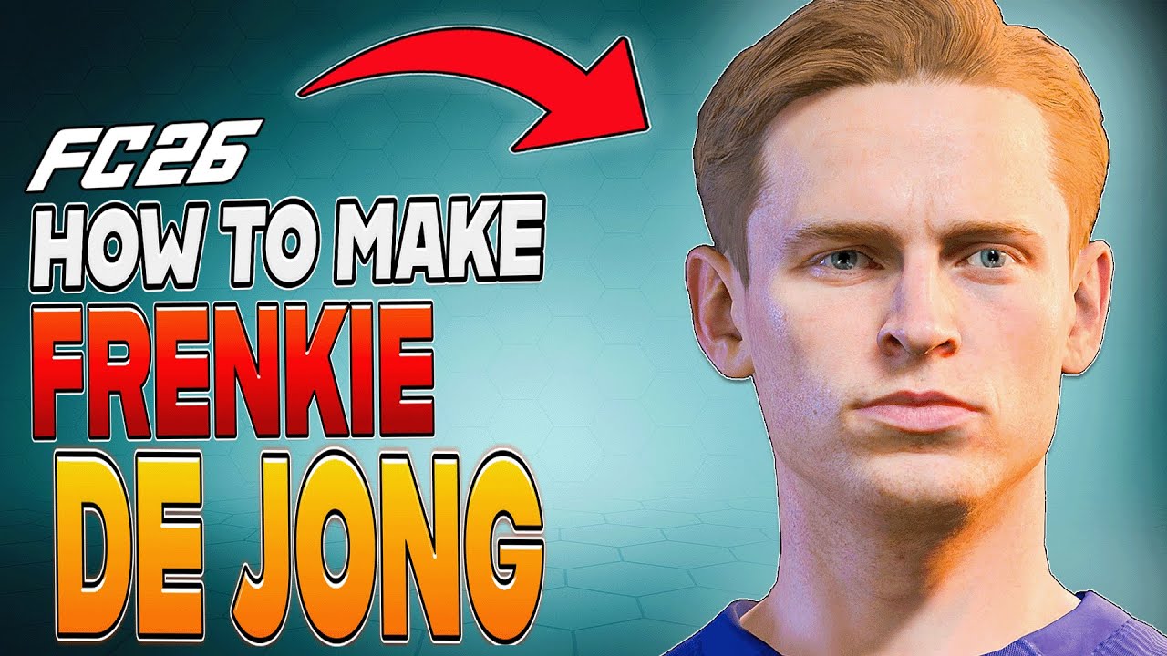 How to Make FRENKIE DE JONG in EA FC 26