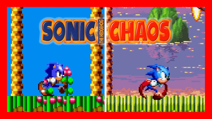 Sonic Chaos do Master System na Ação Games Nº 49