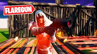 Fortnite Added a FLAREGUN and it's Awesome!