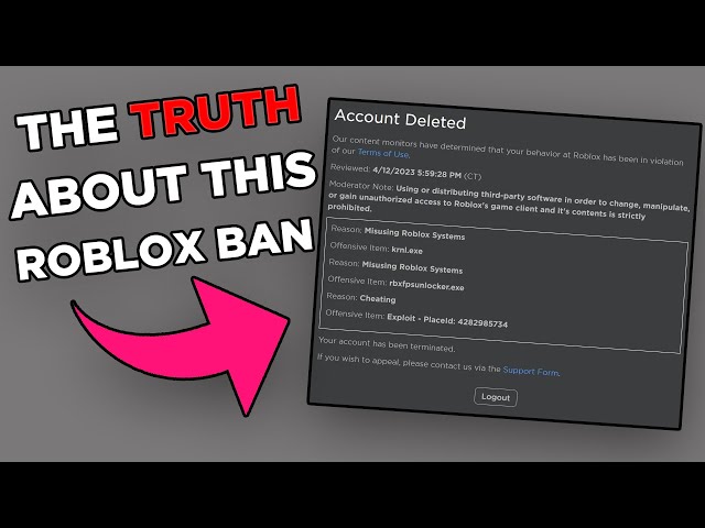 Roblox false bans: How to get your account unbanned - Dexerto