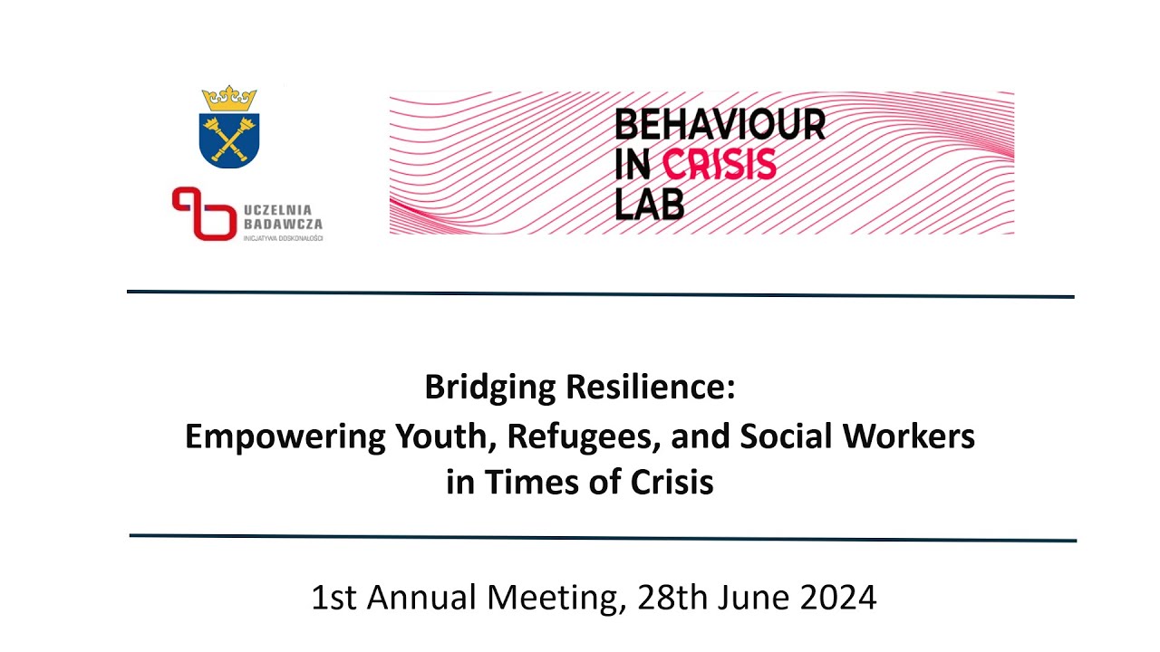 Behaviour in Crisis Lab session 6 - YouTube