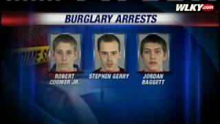 Three Charged In Southern Indiana Break-Ins