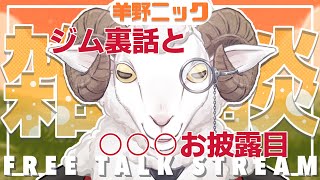 【プロテ飲雑談】ジム裏話とか、プチお披露目とか【羊野ニック】