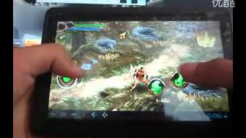 Hero Of Sparta playing on Cube U18GT Elite Tablet PC