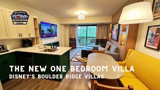 NEW Boulder Ridge One Bedroom Villa Tour | Disney Vacation Club Room Tour