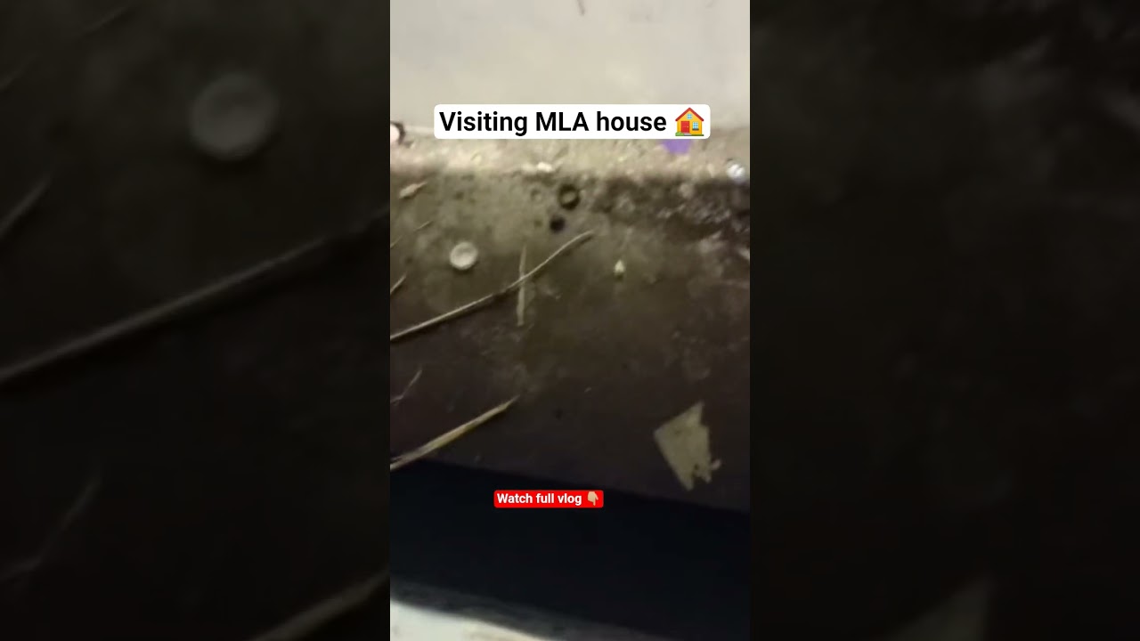 Visiting MLA House ✋🏽 Congress party 