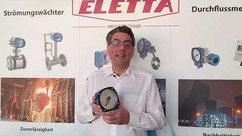 Eletta flow monitor S-series - local display with two switches