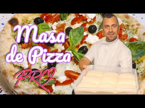Masa de Pizza Profesional en tu Casa (receta facil)