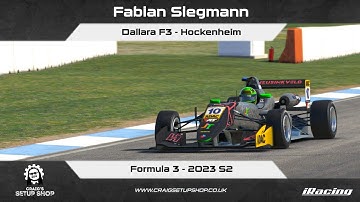 iRacing - 23S2 - Dallara F3 - Formula 3 - Hockenheim - FS