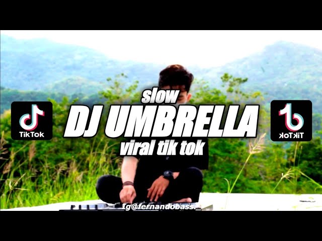 DJ UMBRELLA PT II | VIRAL TIK TOK  🎶REMIX FULLBASS 2022 🔊BY FERNANDO BASS class=