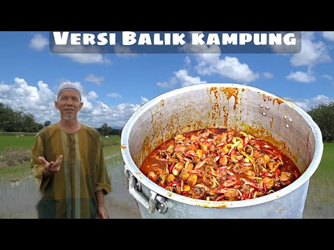 Ayam Masak Merah Ala Kenduri | Acar Nenas | Asnaf & OKU | Versi Tokwan Balik Kampung