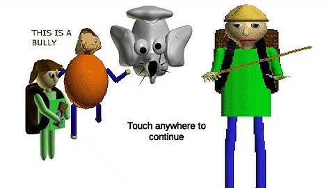 Baldi field trip demo edition android port (Baldi