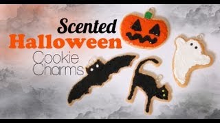 Scented Halloween Cookie Charms ( Polymer Clay )