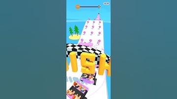 Assemble Run 3D level 62 | All level gameplay. Android, iOS #shorts #mobilegames #gameplay