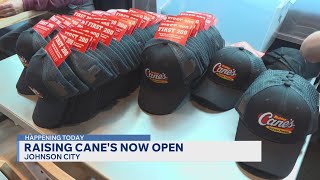 Raising Cane's opens in Johnson City