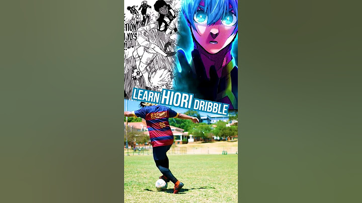 Yo HIORI Crazy DRIBBLE Tutorial! #shorts  #bluelock