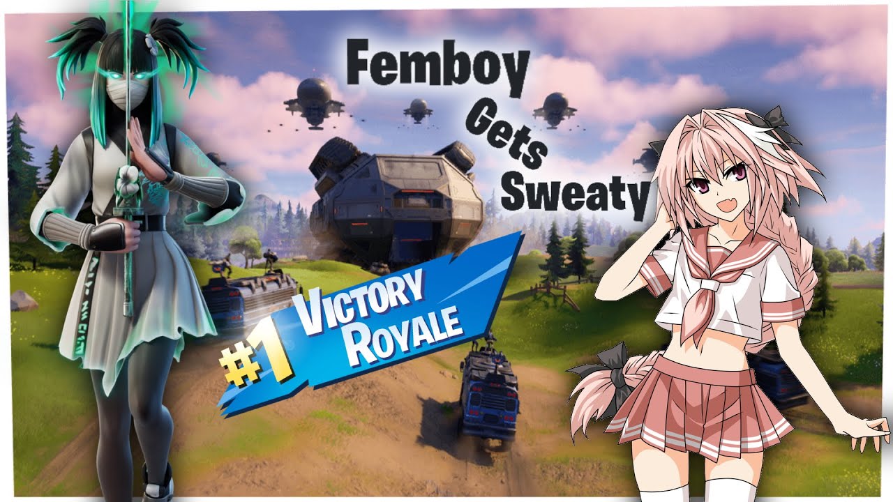 Femboy is bad at fortnite, but he still wins D YouTube