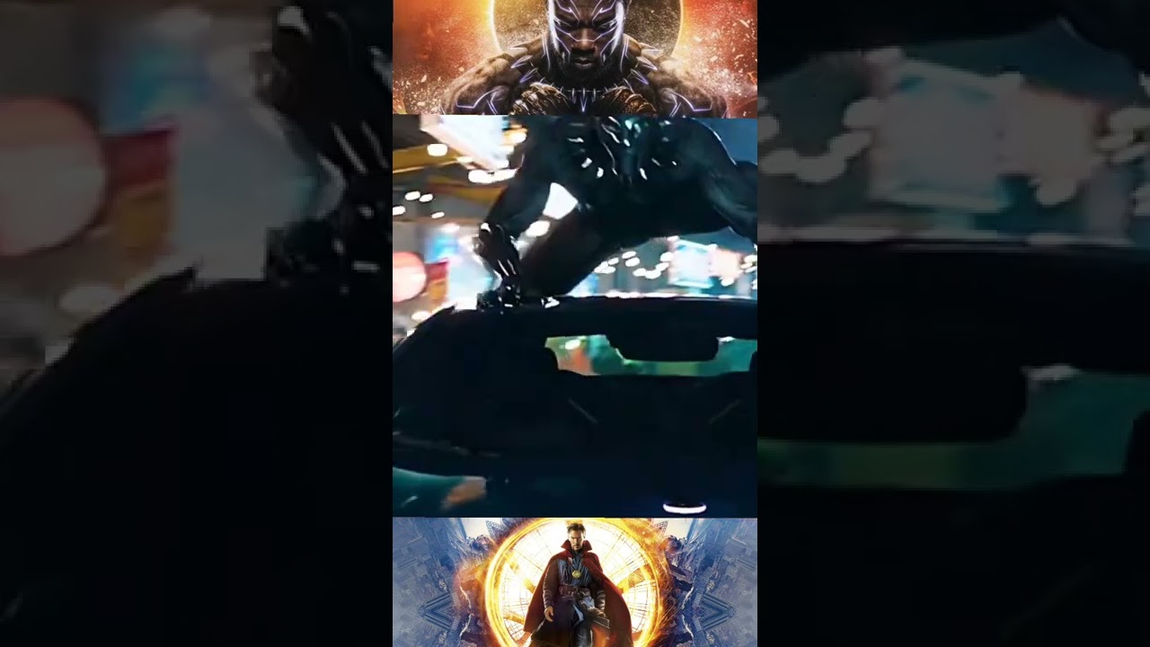 Doctor Strange Vs Black Panther Fight Who Will Win? 🤯🔥 #shorts #avengers #marvel