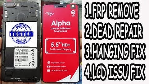 itel Alpha W5503 Flash File Android 8 1 Frp & Dead Recovery Flash File