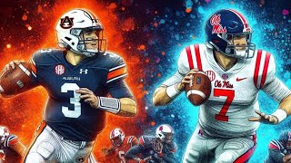 #23 AUBURN VS #20 OLE MISS WEEK 4 : FOOTBALL RIVALS YEAR 2