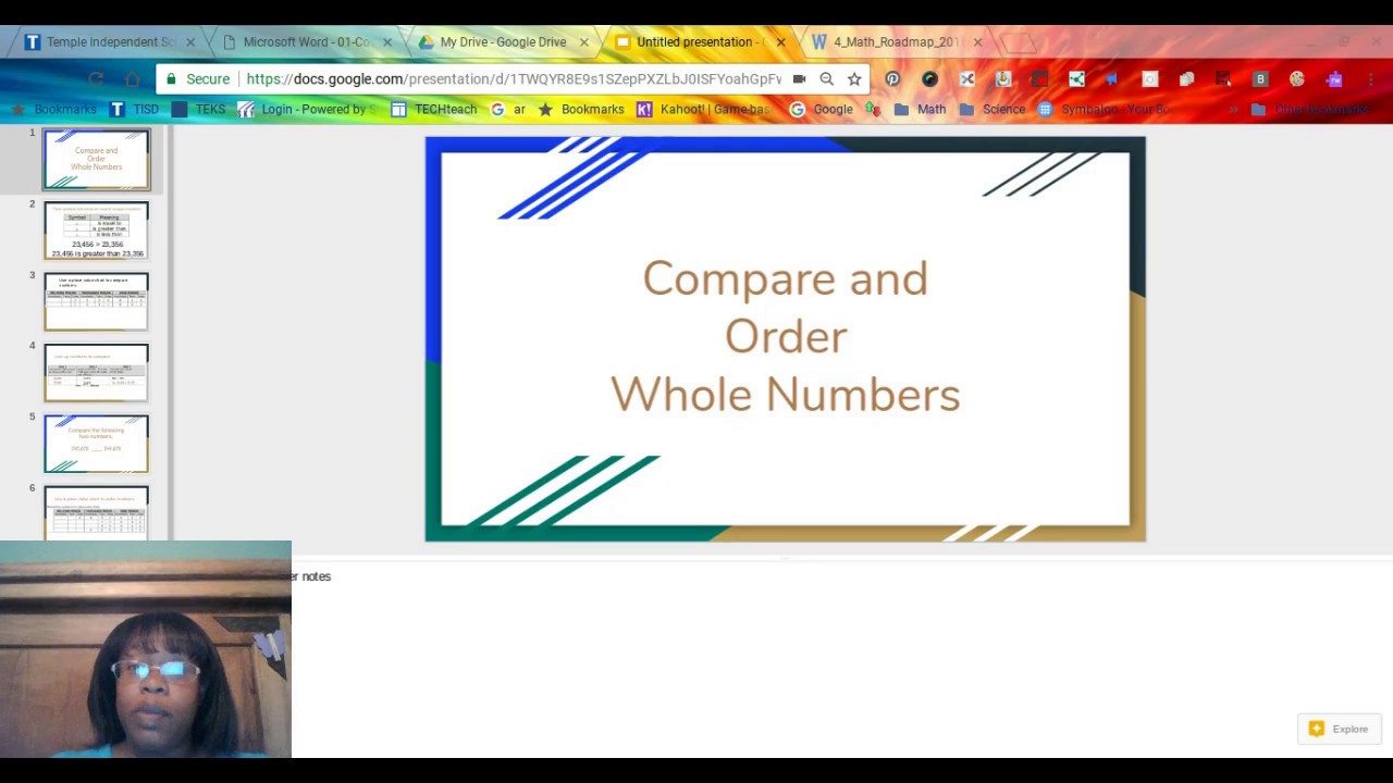 Compare and Order Numbers - YouTube