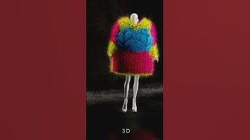 3d video render ( blender ) vs AI video #digitalfashion #aivideo #blender3d #aivideo #3dfashion