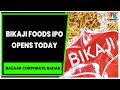 Indias Third Largest Ethnic Snack Company Bikaji Foods IPO Opens Today  Bazaar Corporate Radar