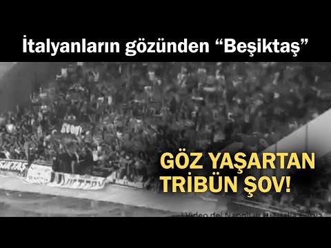 İtalyanların Gözünden Beşiktaş Taraftarı (Napoli 19.10.2016) Hayran Bırakan Tribün şov!
