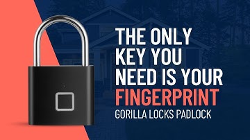Advanced Fingerprint Padlock | Secure & Convenient Biometric Lock | Never Worry About Lost Keys