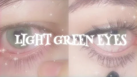 𝐀𝐕𝐀𝐓𝐔𝐑𝐈𝐍𝐄 # Light green eyes ˚☠︎ Subliminal