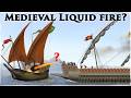 Greek fire the elusive medieval liquid fire