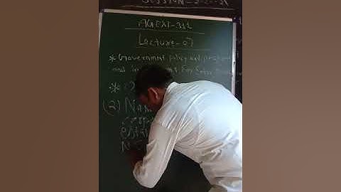 Lecture 07 // AGEXT 311 // Government policy and program , institution for entrepreneurship Develop.