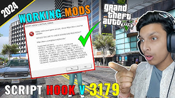 2024 SCRIPT HOOK V CRITICAL ERROR AFTER GTA 5 UPDATE 3179 [FIXED] | Script Hook V