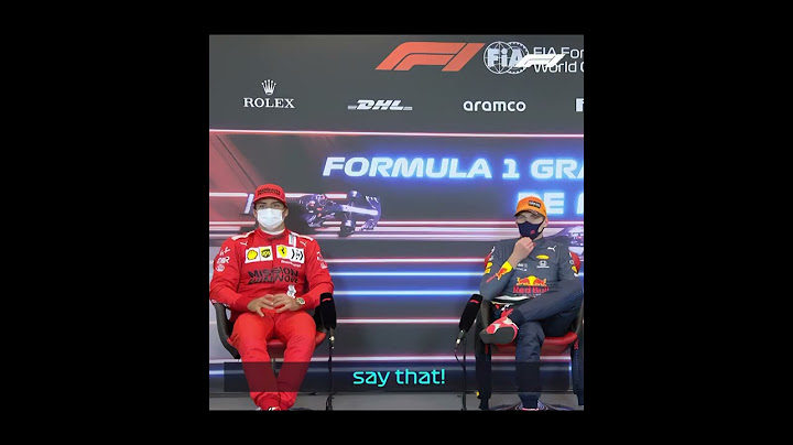 Max teasing Carlos Sainz 🤣 (Post-race driver's press conference)
