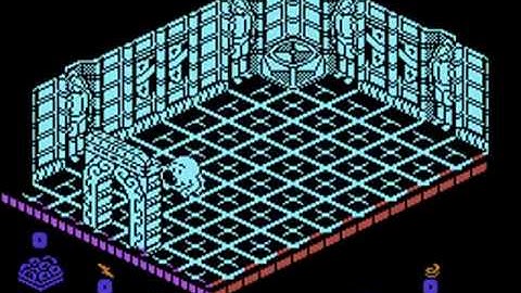 Commodore 64 Head Over Heels (1987) (Ocean Software)