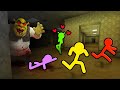 Stickman VS Minecraft: Shrek.exe Backrooms Survival - AVM Shorts Animation