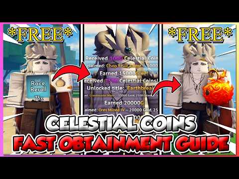 Grand Blue How To Get Celestial Coins *FREE DF,REROLLS,MORE* Fast + Full Guide! (NEWCODES)