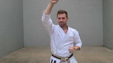 Karate Moves | AGE UKE - Rising Block 上げ受け:あげうけ