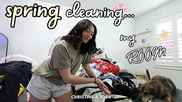 SPRING CLEANING + RESET 2024 | Closet clean out and re-organize with me